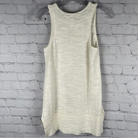 ATHLETA Maven cream beige cotton linen blend lightweight tank top, size XXS - Picture 3 of 14